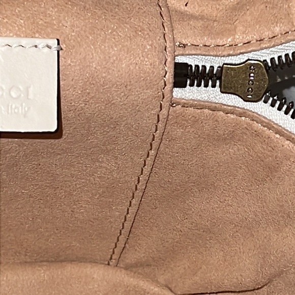 Gucci GG MARMONT MINI TOP HANDLE BAG Backpack BeigeLeather/Mini Backpack/Bag - Picture 8 of 15